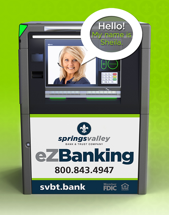 Springs Valley Bank & Trust Company Rolls Out Video Banking in Washington, Indiana